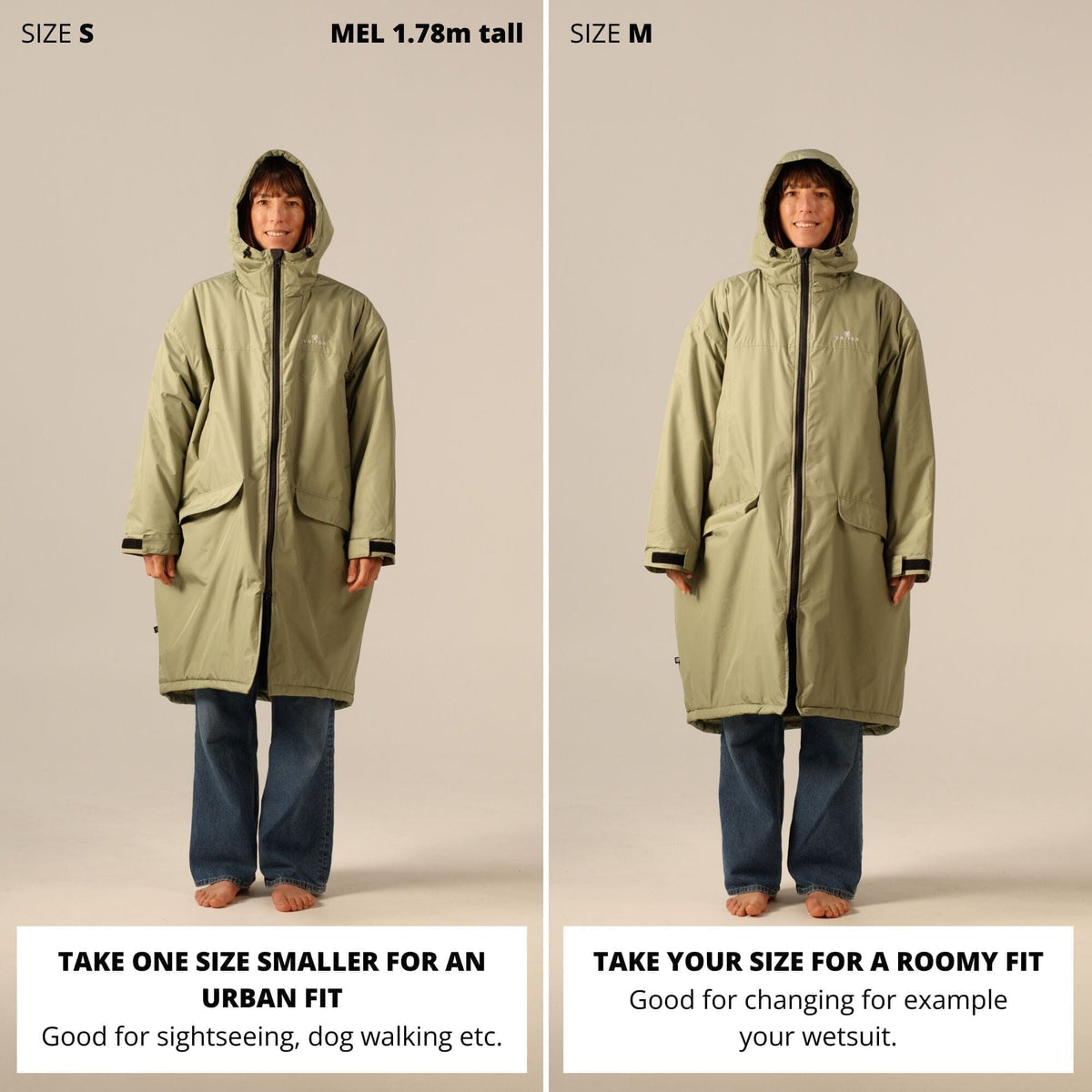 VOITED 3rd Edition Outdoor Changing Robe & Drycoat for Surfing, Camping, Vanlife & Wild Swimming - Black Changewear VOITED 