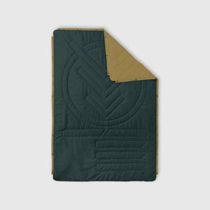 VOITED Recycled Ripstop Outdoor Camping Blanket - Green Gabels / Dusty Sand Blankets VOITED 