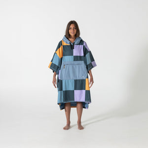 VOITED Micro Fleece Poncho -Cheeckers Changewear VOITED 