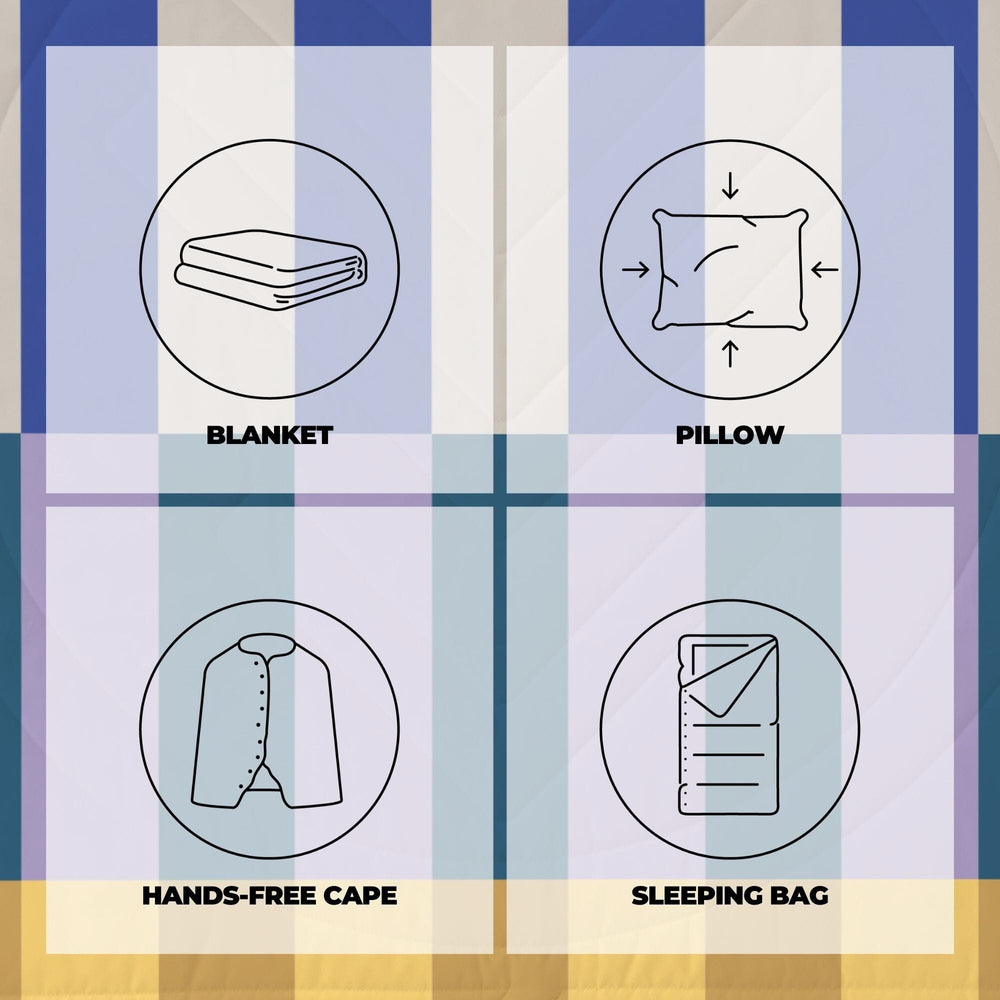 VOITED CloudTouch® Indoor/Outdoor Camping Blanket - Terra Blankets VOITED 