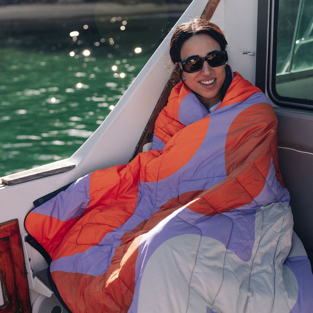 VOITED CloudTouch® Indoor/Outdoor Camping Blanket - Tide Blankets VOITED 