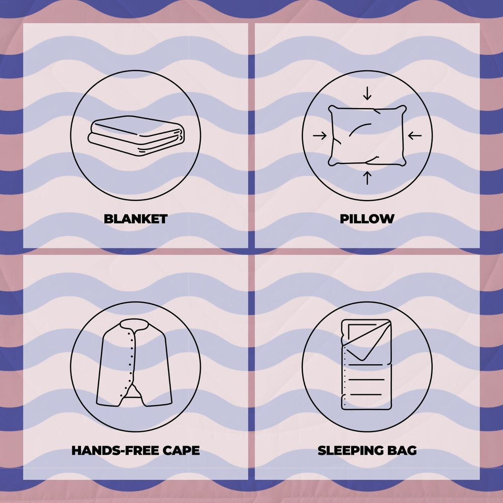 VOITED Fleece Outdoor Camping Blanket - Breezy Blankets VOITED 