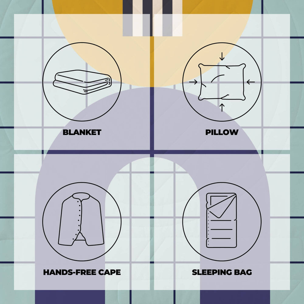 VOITED Fleece Outdoor Camping Blanket - Edeny Pool Blankets VOITED 