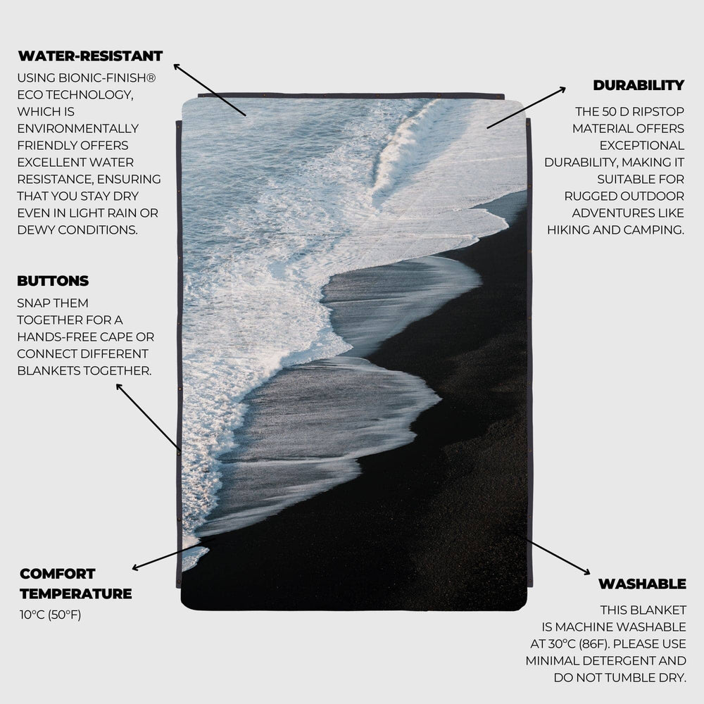 VOITED Fleece Outdoor Camping Blanket - Otherwild Blankets VOITED 