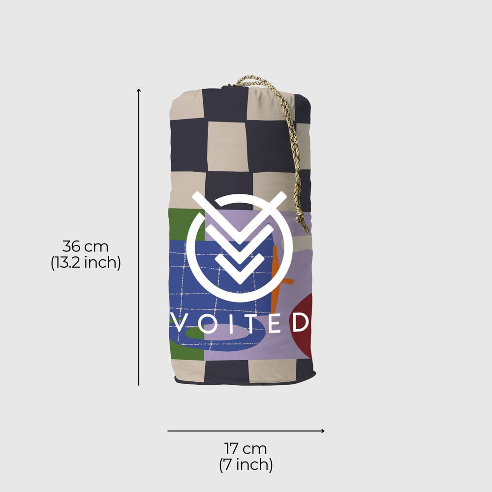 VOITED Fleece Outdoor Camping Blanket - Snack Mate Blankets VOITED 