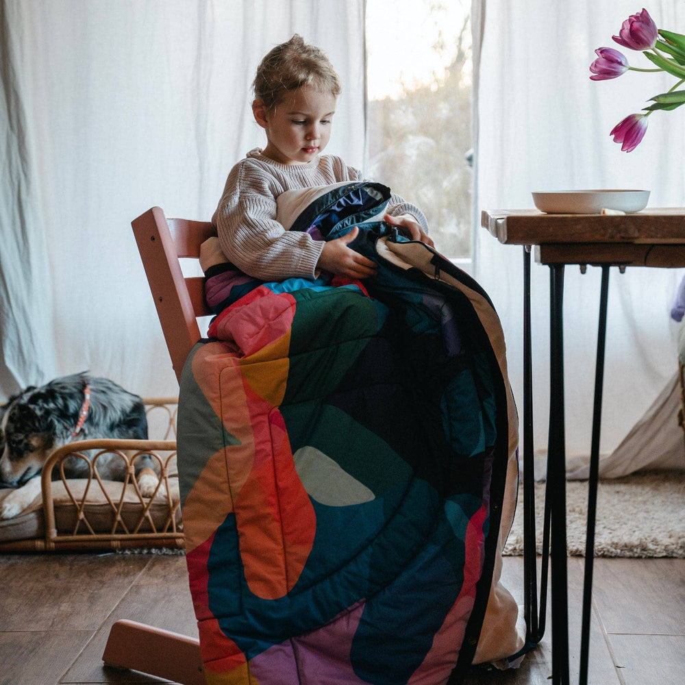 VOITED Mini Traveler Cream Indoor / Outdoor Camping Blanket - Beyond Real Blankets VOITED 