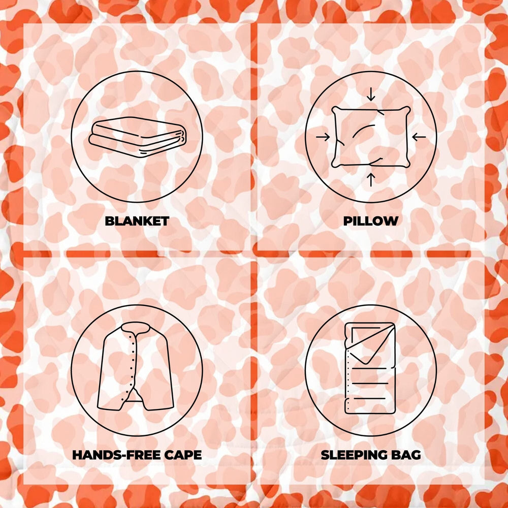 VOITED Mini Traveler Cream Indoor / Outdoor Camping Blanket - Little Leo Blankets VOITED 