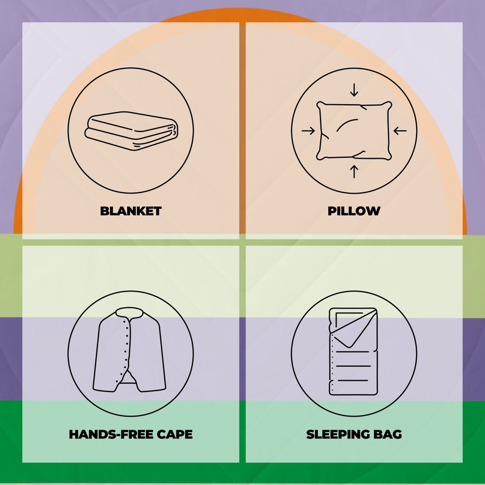 VOITED Recycled Ripstop Outdoor Camping Blanket - Easy Sundaze Blankets VOITED 