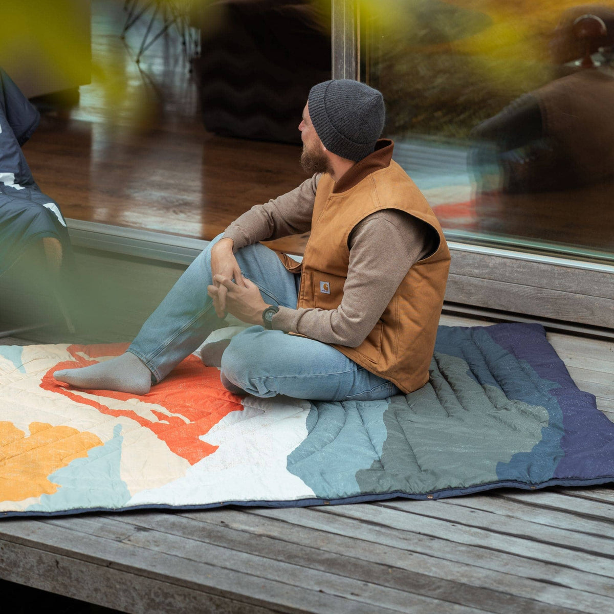 VOITED Recycled Ripstop Outdoor Camping Blanket - Nomadnext Blankets VOITED 