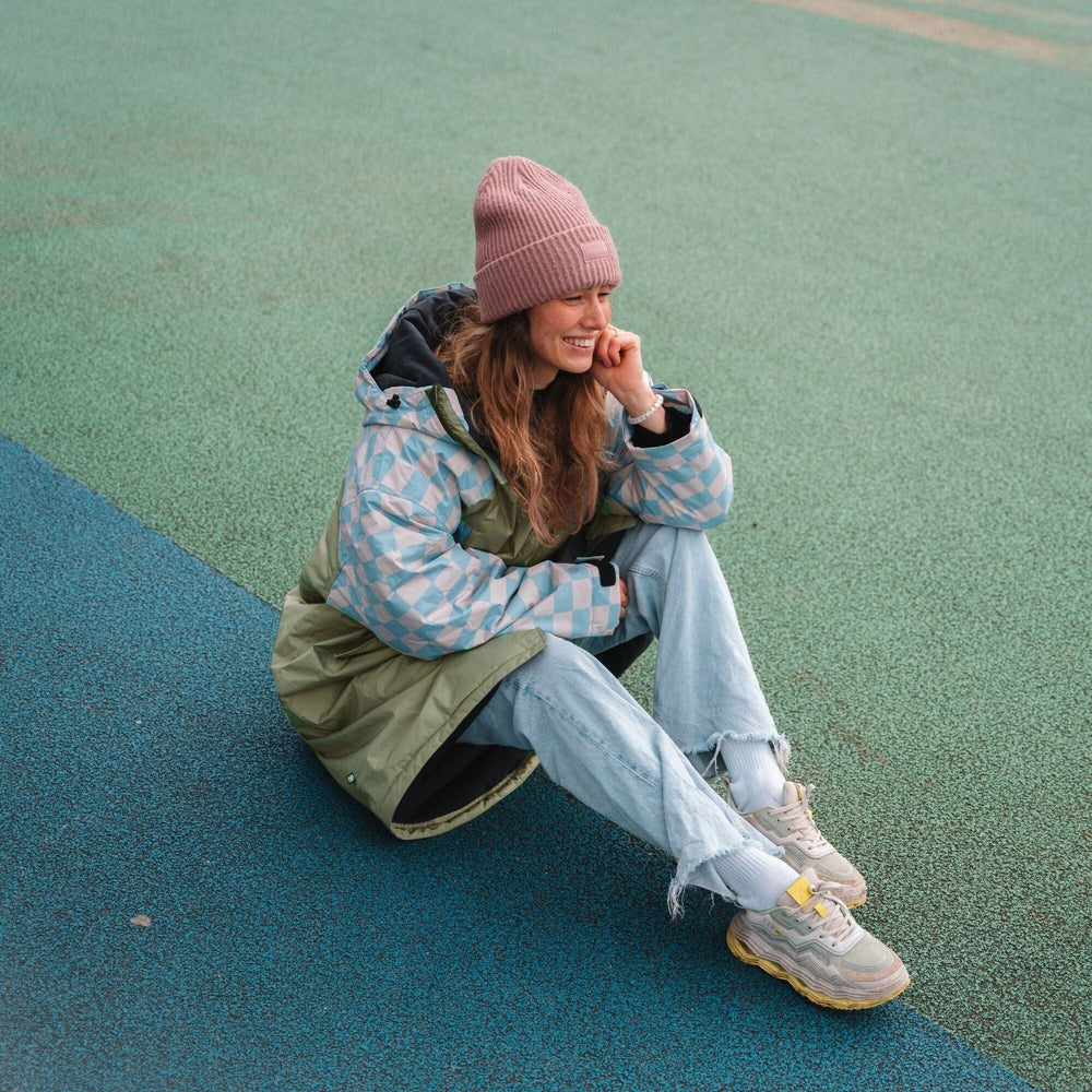 VOITED 3rd Edition Outdoor Changing Robe & Drycoat for Surfing, Camping, Vanlife & Wild Swimming - Blue Dancer Changewear VOITED 