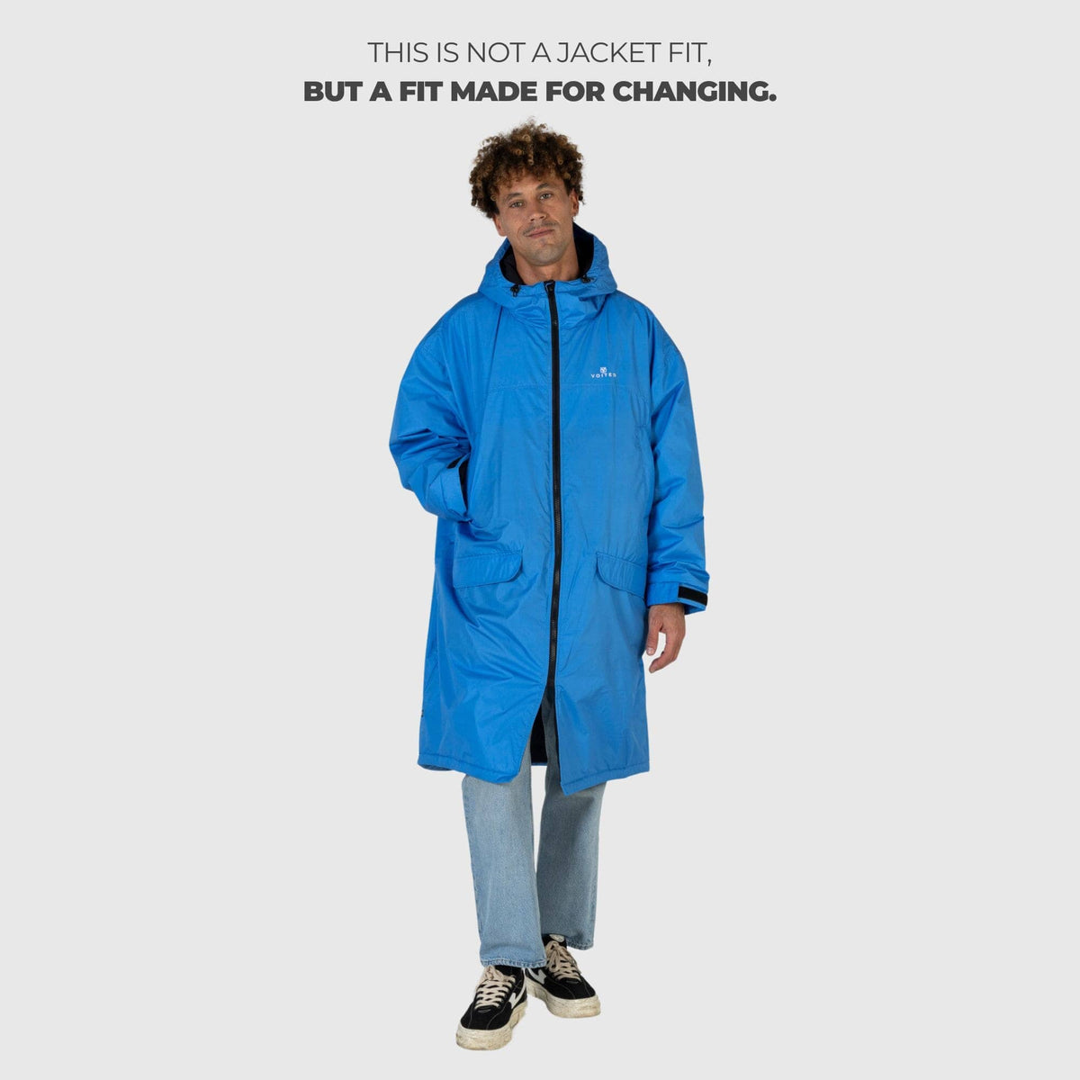 VOITED 3rd Edition Outdoor Changing Robe & Drycoat for Surfing, Camping, Vanlife & Wild Swimming - Waterfall Changewear VOITED 