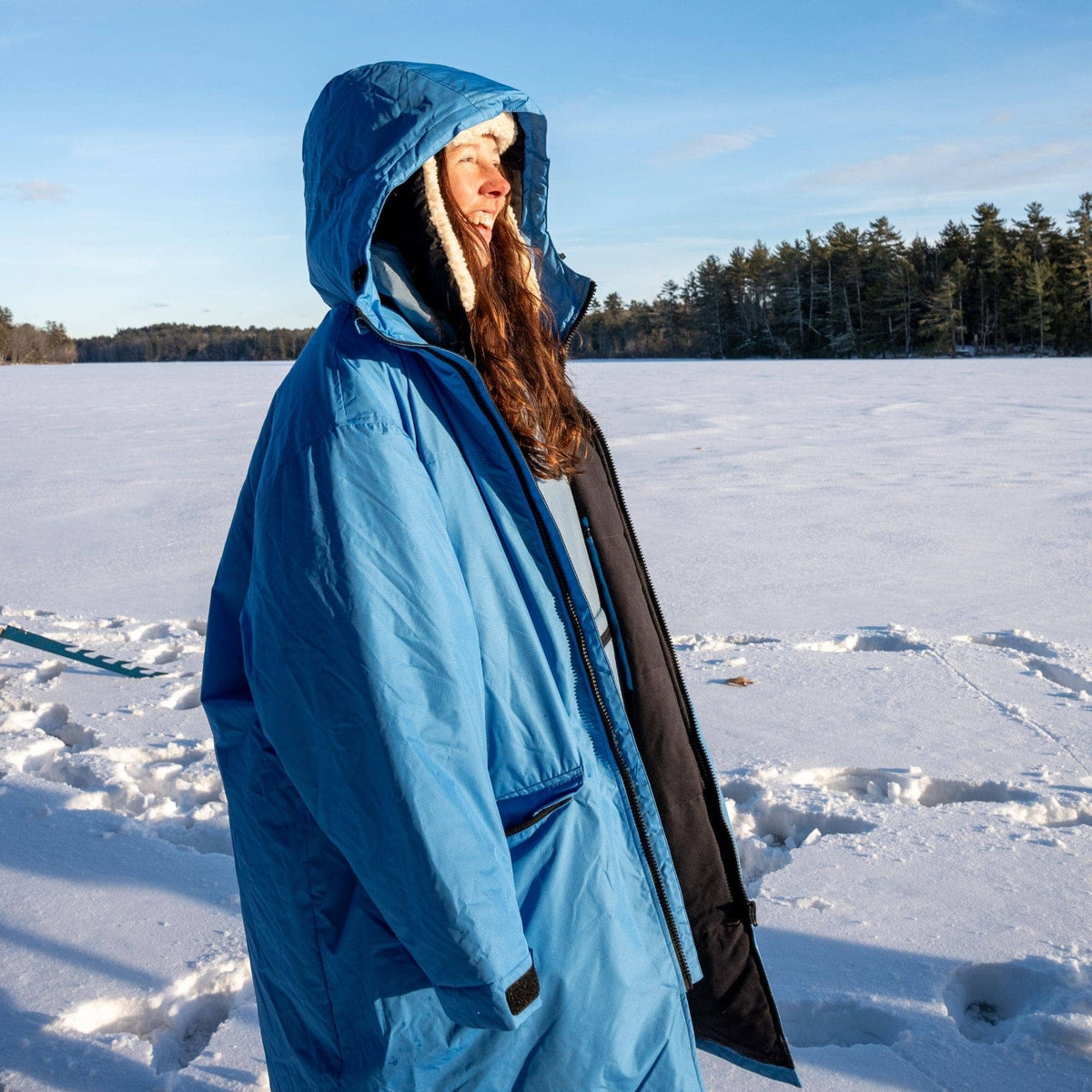 VOITED 3rd Edition Outdoor Changing Robe & Drycoat for Surfing, Camping, Vanlife & Wild Swimming - Waterfall Changewear VOITED 