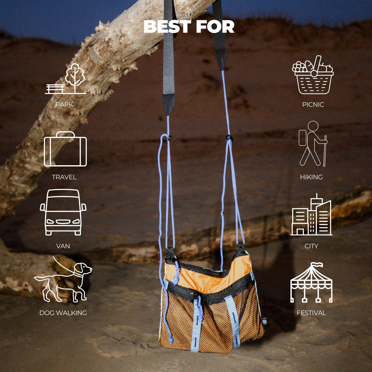 VOITED Essentials Shoulder Bag - Cameo Green/Sundial Accessories VOITED 