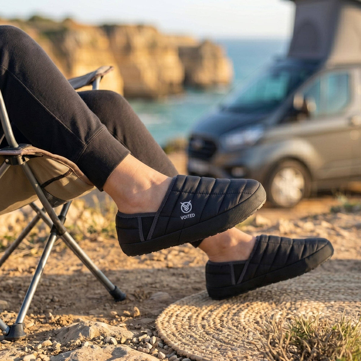 VOITED RidgeLoft SlipOn - Women's fit - Black Footwear VOITED 