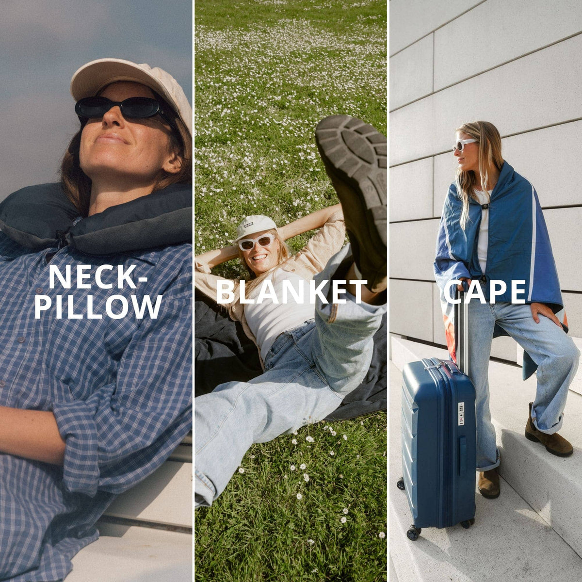 VOITED NeckPack™ Travel PillowBlanket™ - Trailtrekker Blankets VOITED 