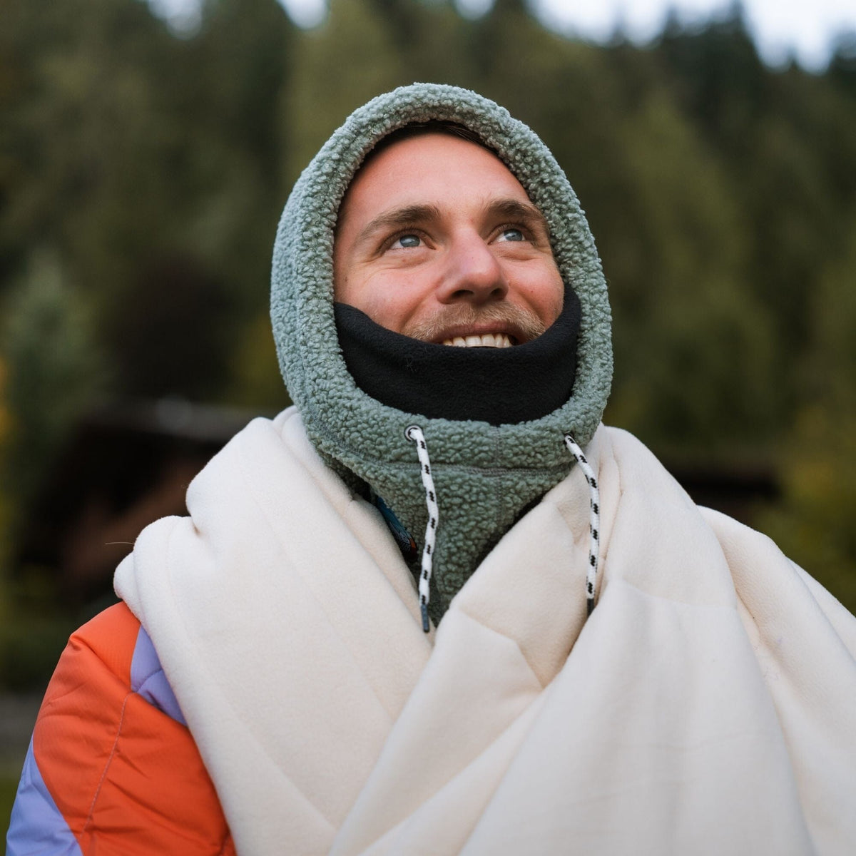 VOITED Polar Fleece Hood - Pistachio Accessories VOITED 