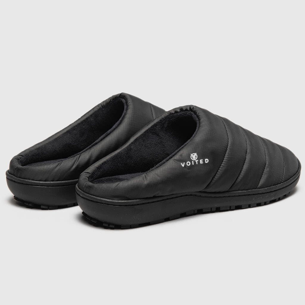 VOITED Soul Slipper - Lightweight, Indoor/Outdoor Camping Slippers - Black
